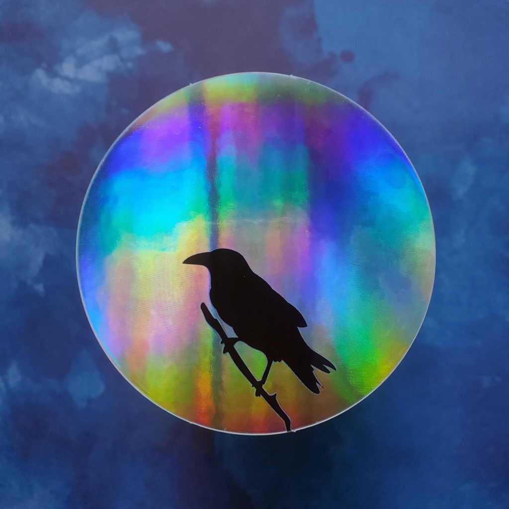 Photo of the Raven Moon Sticker