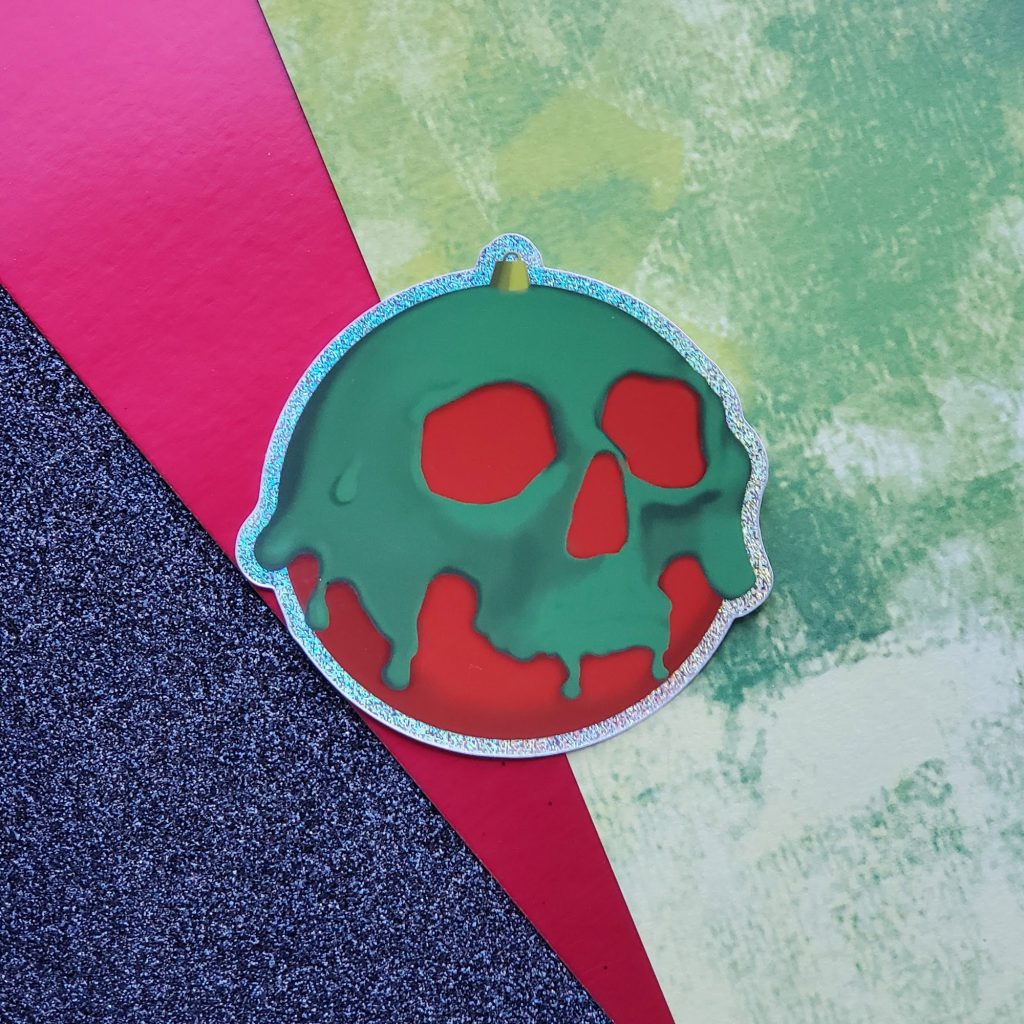 Photo of Skull Ornament Sticker